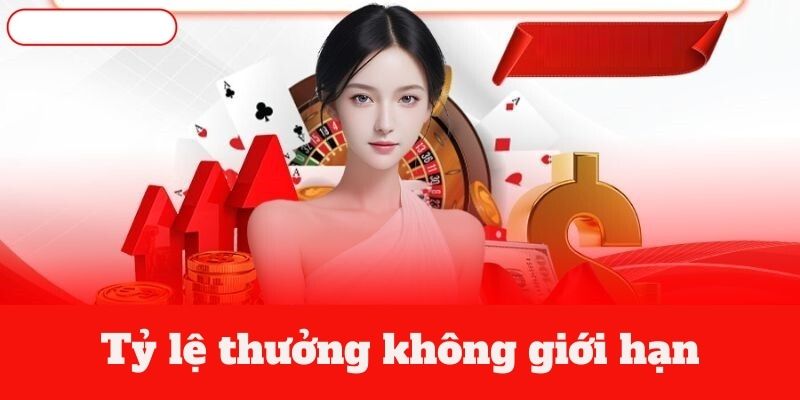 Tỷ lệ thưởng Casino MB66 không giới hạn
