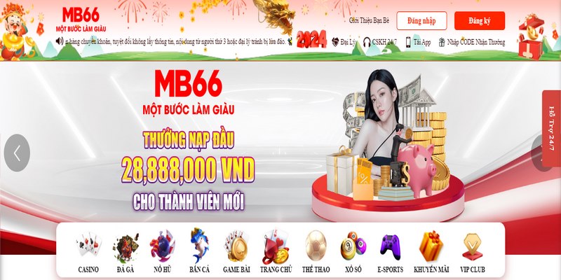 Trở thành thành viên tại MB66 nhận về lợi ích hấp dẫn