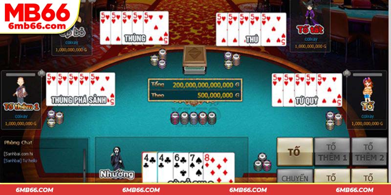 Giới thiệu game Xì Tố MB66 được nhiều người lựa chọn